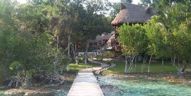 Villas Eco-Romanticas Kuuch Ka'Anil Bacalar Exterior photo